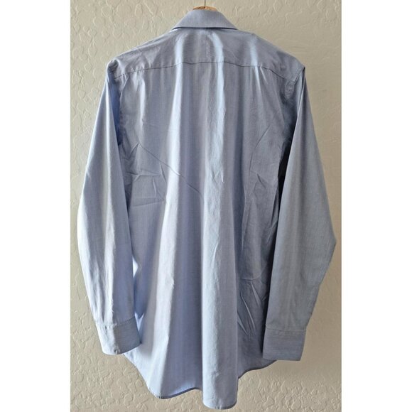 Psycho Bunny Men’s Blue Stretch Button Down Shirt 15.5 34/35 Long Sleeve - Picture 4 of 12